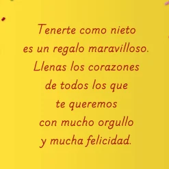 You Are a Gift Spanish-Language Birthday Card for Grandson