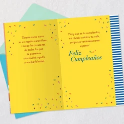 You Are a Gift Spanish-Language Birthday Card for Grandson