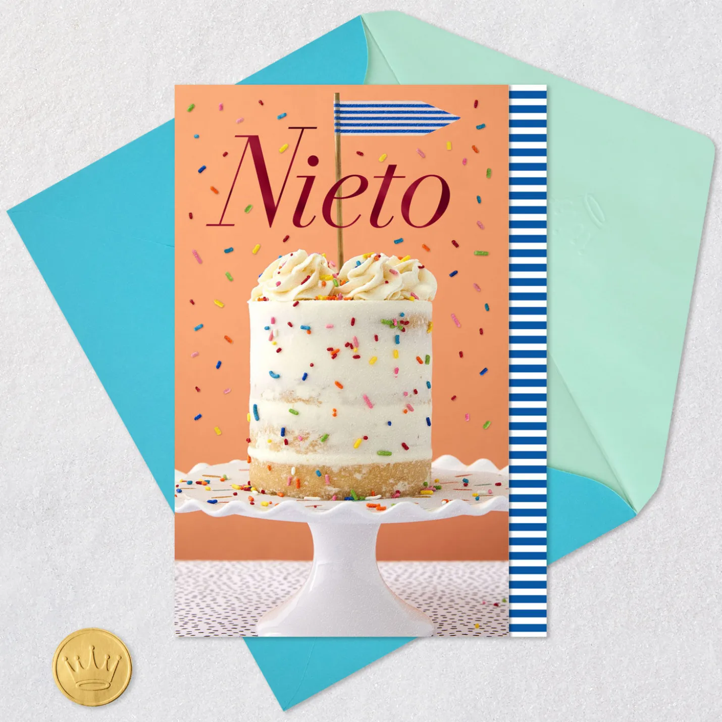 You Are a Gift Spanish-Language Birthday Card for Grandson