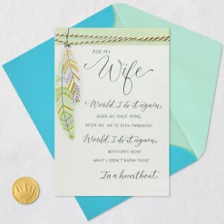 You Are Important and Loved Birthday Card for Wife