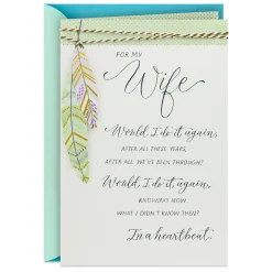 You Are Important and Loved Birthday Card for Wife