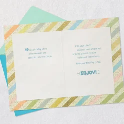 You Are So Beyond the Ordinary 19th Birthday Card