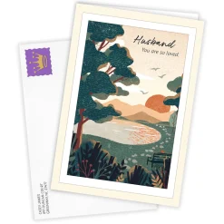 You Are So Loved Custom Father's Day Card for Husband