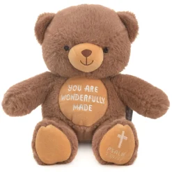 You Are Wonderfully Made Teddy Bear Plush, 8