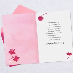 You Bring a Light to the World Birthday Card