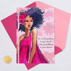 You Bring a Light to the World Birthday Card