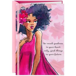 You Bring a Light to the World Birthday Card