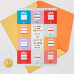 You Bring Joy to Our Family Birthday Card for Relative