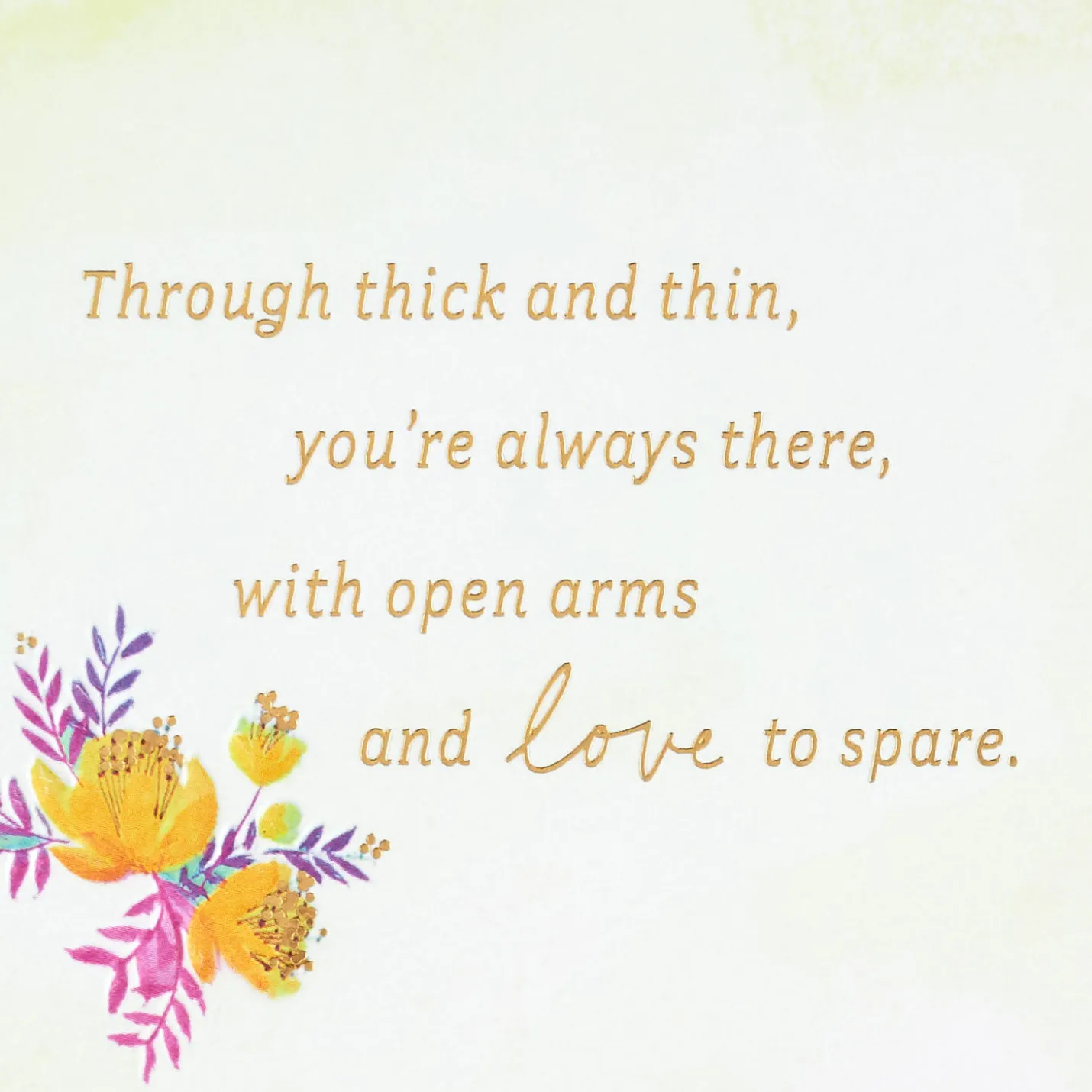 You Care and Give Like a Mom Birthday Card for Aunt