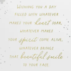 You Deserve All the Happiness Birthday Card for Goddaughter