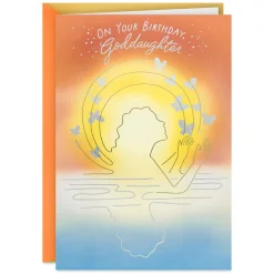 You Deserve All the Happiness Birthday Card for Goddaughter