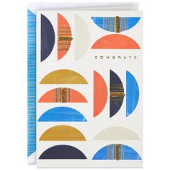 You Deserve All This Happiness Congratulations Card