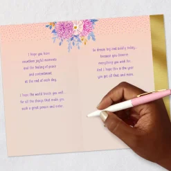 You Deserve Everything You Wish For Birthday Card for Sister