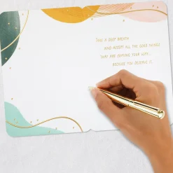 You Deserve It Congratulations Card
