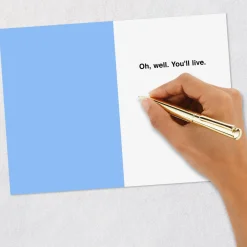 You Deserve More Than a Card Funny Birthday Card for Brother