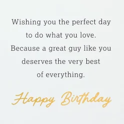 You Deserve the Best Birthday Card for Son