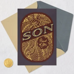 You Deserve the Best Birthday Card for Son