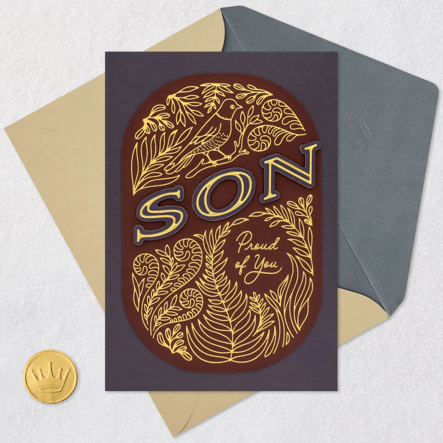 You Deserve the Best Birthday Card for Son