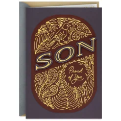 You Deserve the Best Birthday Card for Son