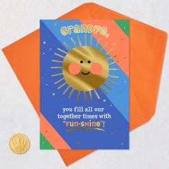 You Fill Us With Fun-Shine Birthday Card for Grandpa