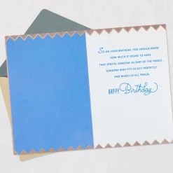 You Fit in Perfectly Birthday Card for Son-in-Law