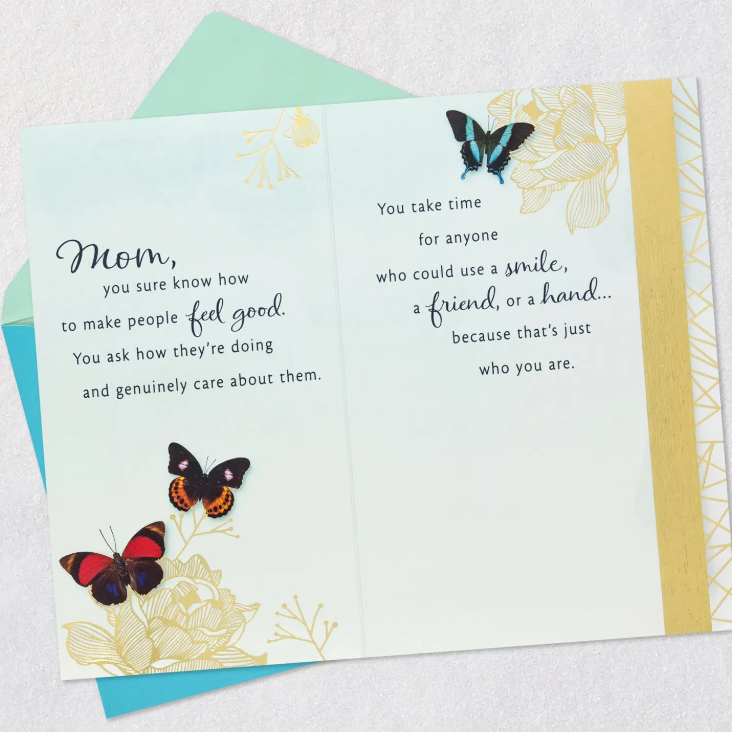 You Go Above and Beyond Birthday Card for Mom