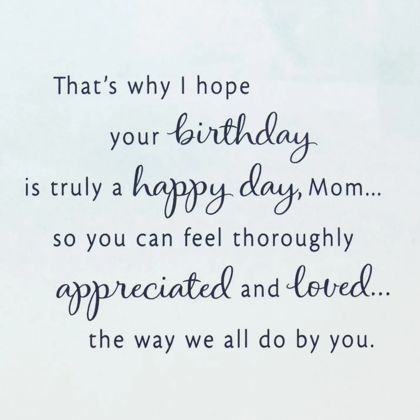 You Go Above and Beyond Birthday Card for Mom