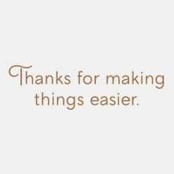 You Go Above and Beyond Thank-You Card