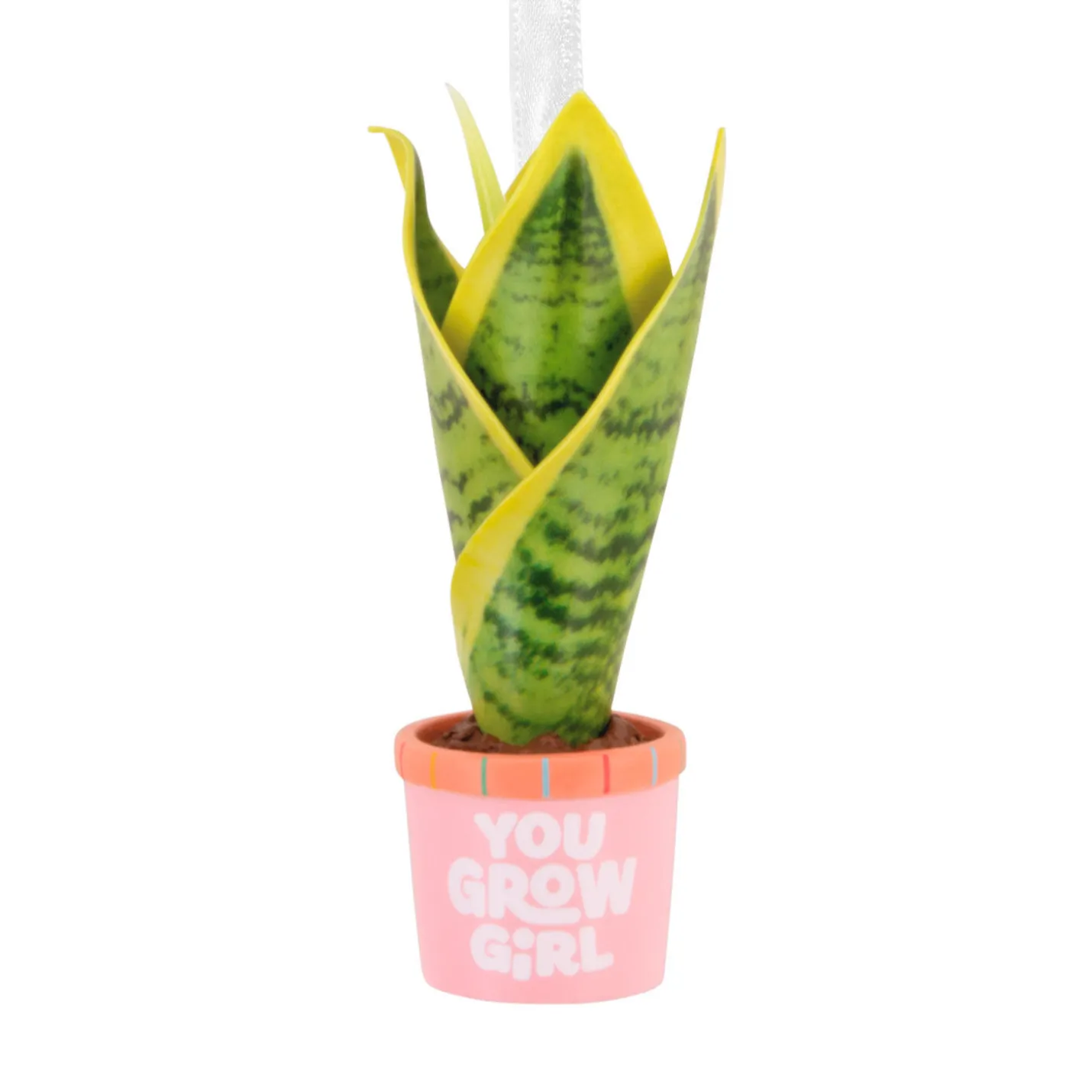 You Grow Girl Houseplant Hallmark Ornament