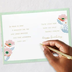 You Grow More Wonderful Every Day Birthday Card for Daughter
