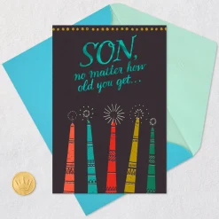 You Make Me Smile Birthday Card for Son