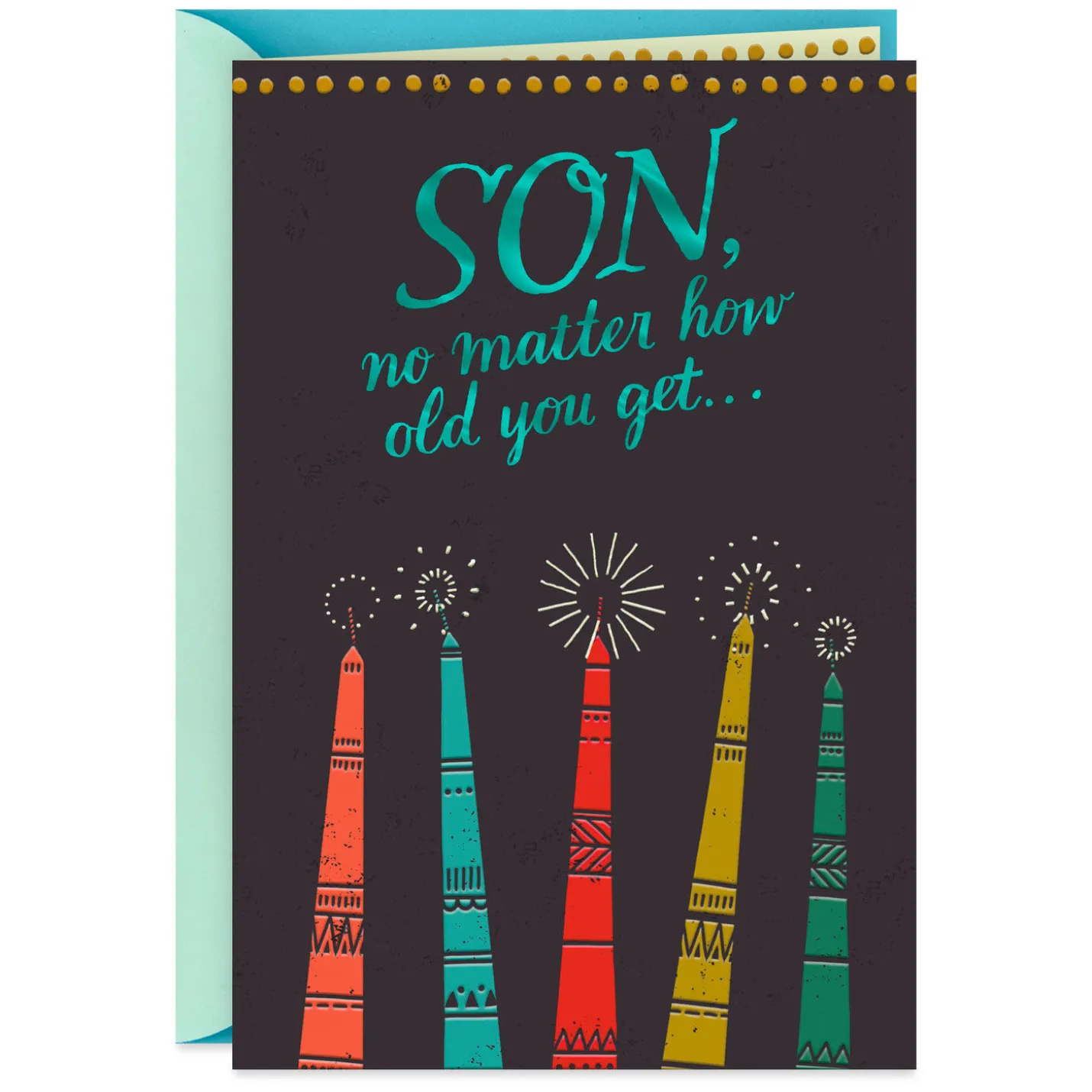 You Make Me Smile Birthday Card for Son