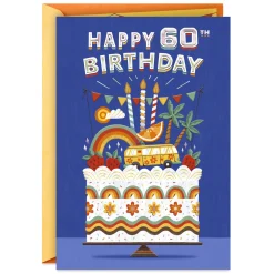 You Make the World a Better Place 60th Birthday Card