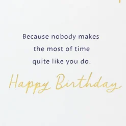 You Make the Years Count Birthday Card for Grandpa