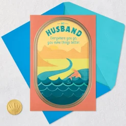 You Make Things Better Everywhere You Go Birthday Card for Husband
