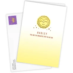 You Make Things Sunnier Custom Card