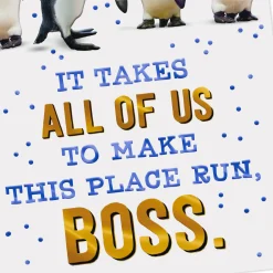 You Make This Place Cool Funny Boss's Day Card From All