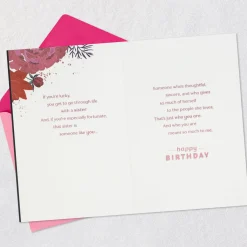 You Mean So Much to Me Birthday Card for Sister