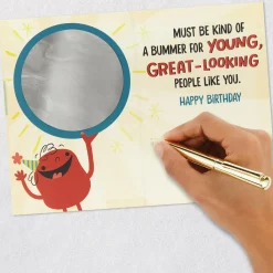 Young and Great-Looking Funny Birthday Card