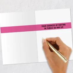Your Chances of Farting Funny Birthday Card