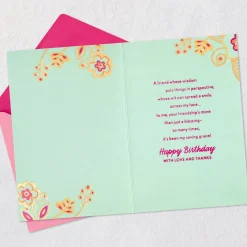 Your Friendship Is a Blessing Birthday Card for Friend
