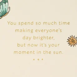 Your Moment in the Sun Birthday Card