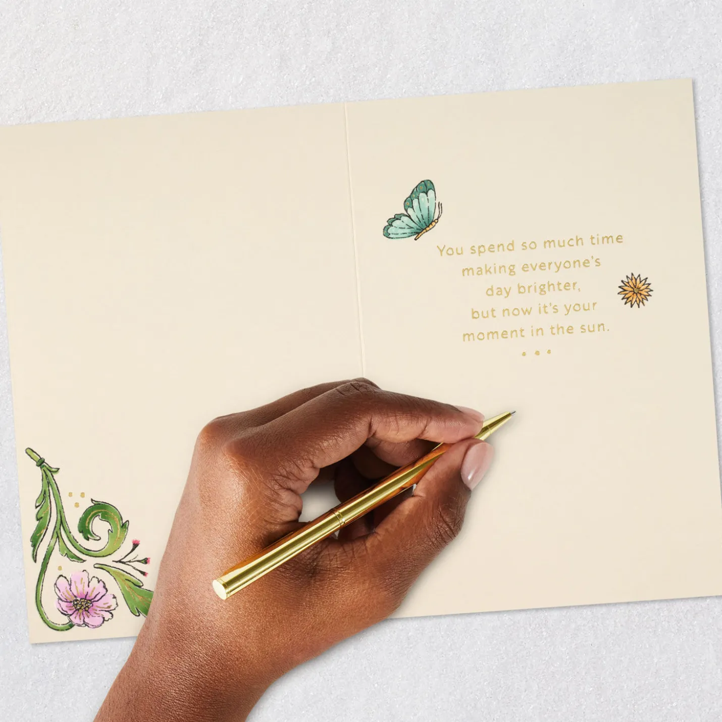 Your Moment in the Sun Birthday Card