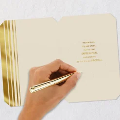Your Actions Make a Difference Law School Graduation Card