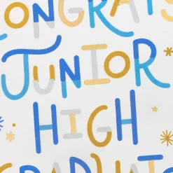 Your Adventure Is About to Begin Junior High Graduation Card