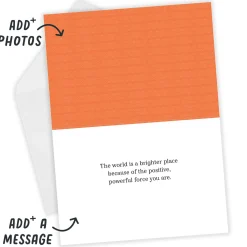 Your Black Shines Bright Custom Card