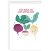 Your Bunch Gets Cuter Custom New Baby Card