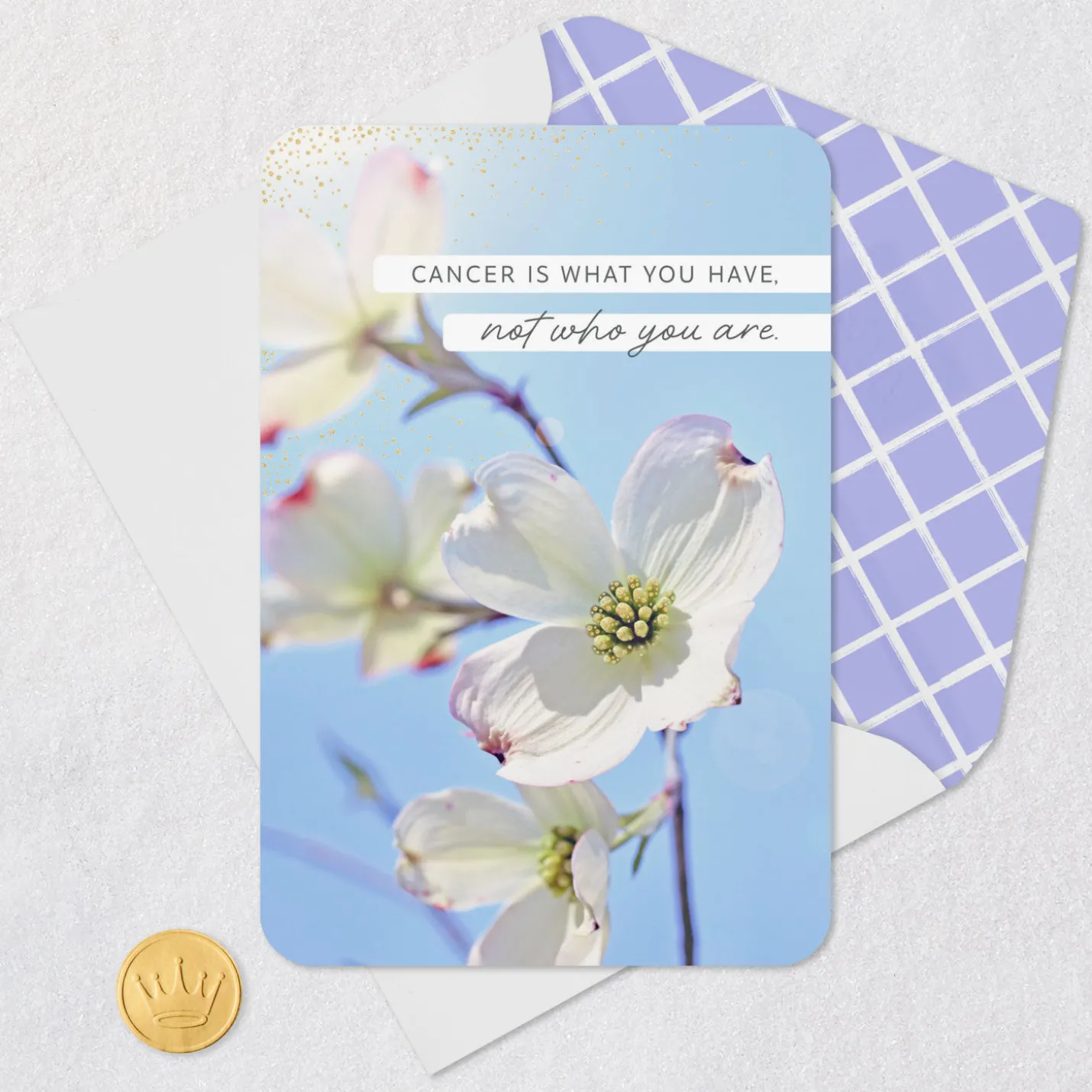 Your Cancer Doesn't Define You Encouragement Card