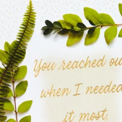 Your Caring Means a Lot Sympathy Thank-You Card