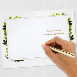 Your Caring Means a Lot Sympathy Thank-You Card
